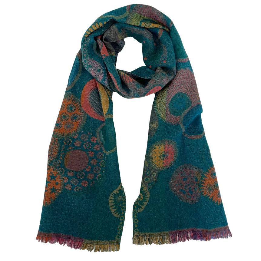 Phoenix Scarf | Turquoise