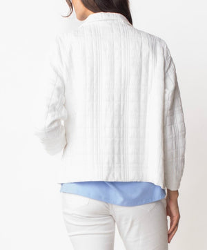 Short Quilted Jacket | White