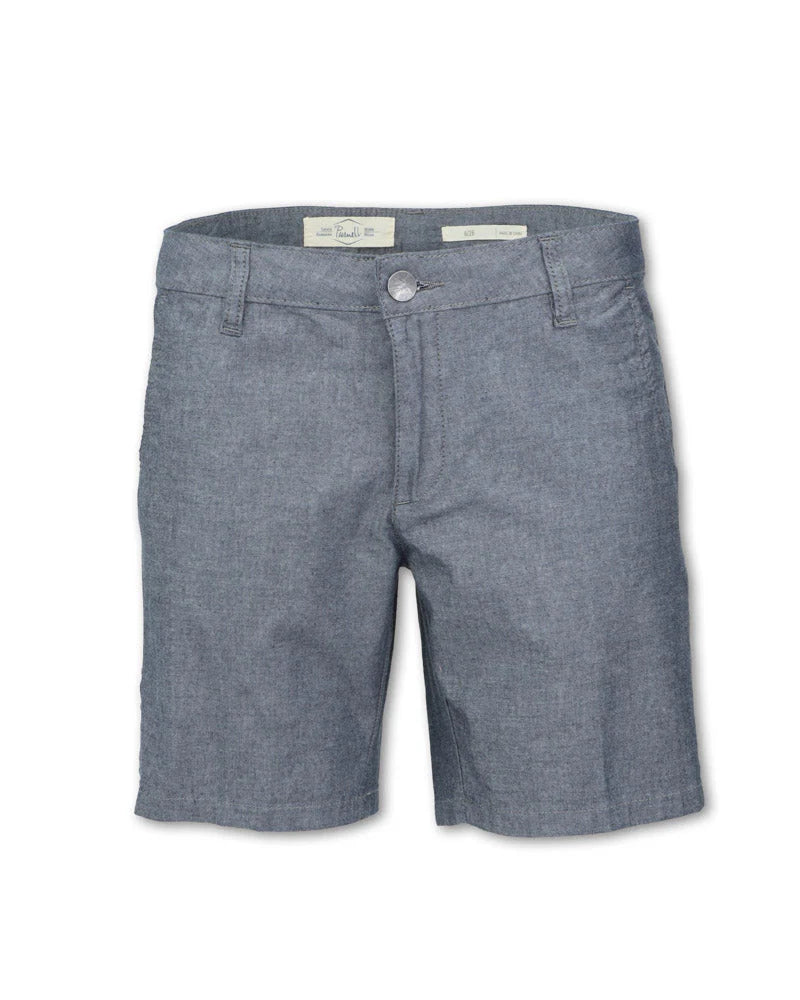 Chambray Bermuda Shorts