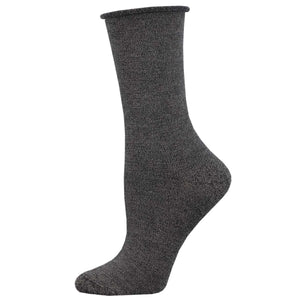 Bamboo Crew Socks | Charcoal