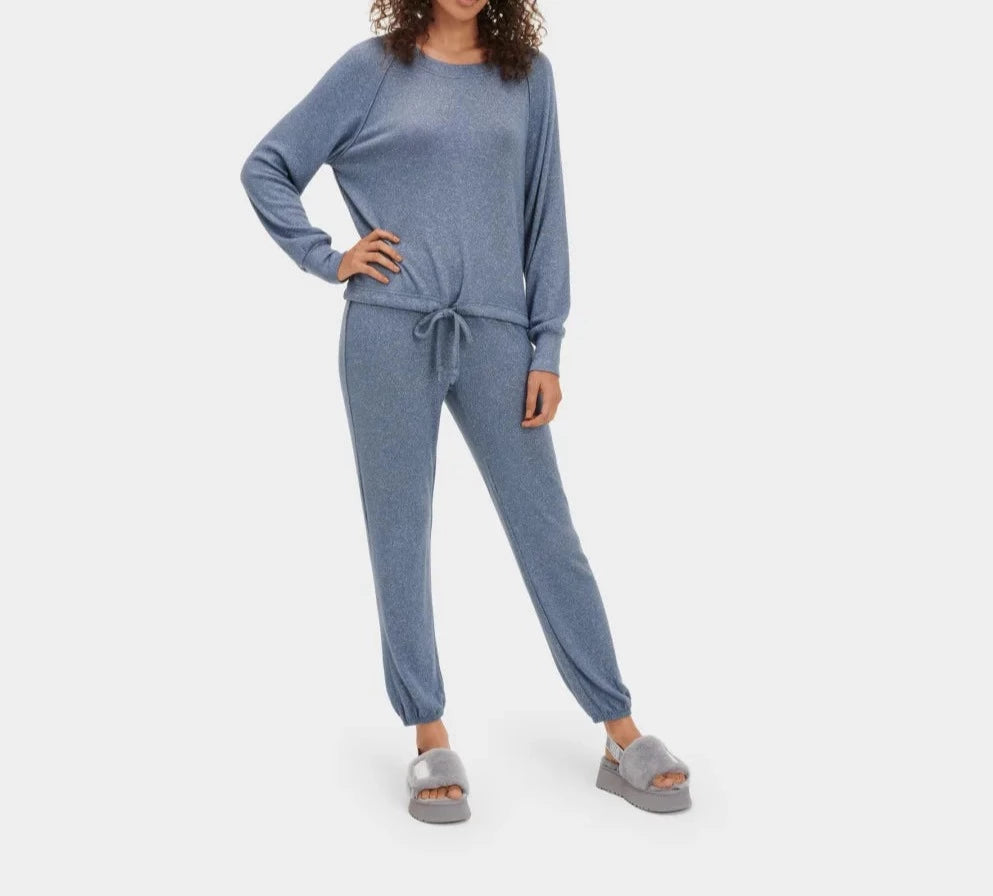 Gable Jogger Set | Heather Navy
