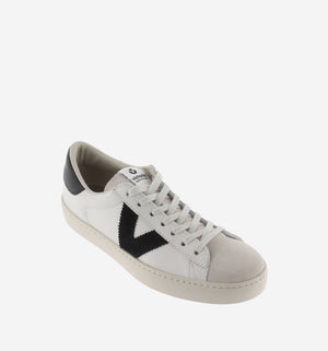 Berlin Leather & Split Leather Sneakers | Negro