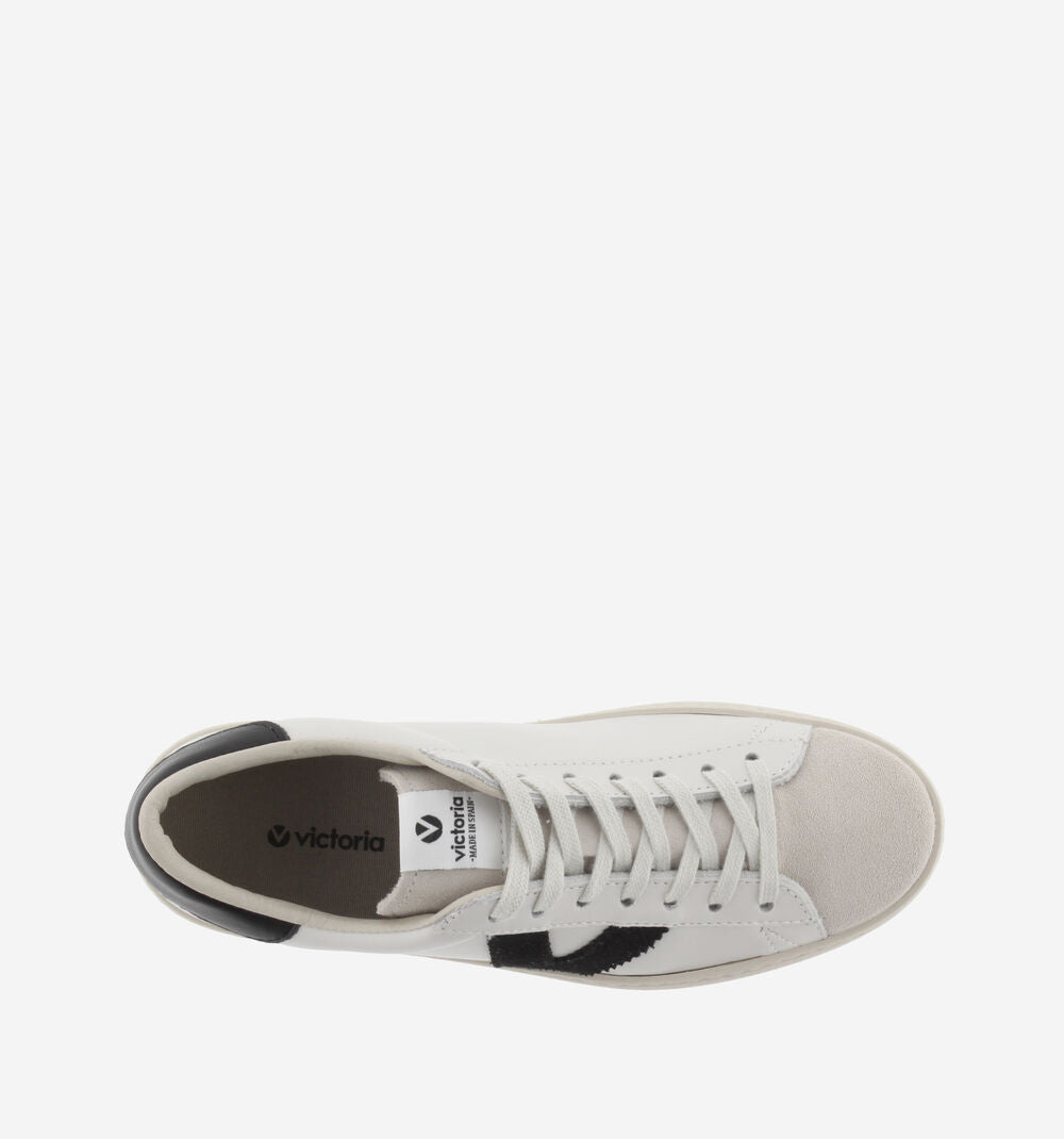 Berlin Leather & Split Leather Sneakers | Negro