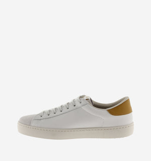 Berlin Leather & Split Leather Sneakers | Mostaza