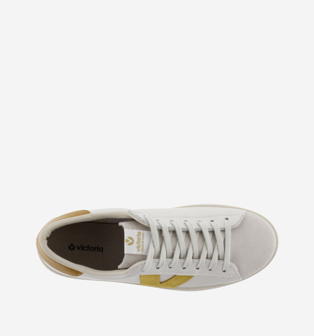 Berlin Leather & Split Leather Sneakers | Mostaza