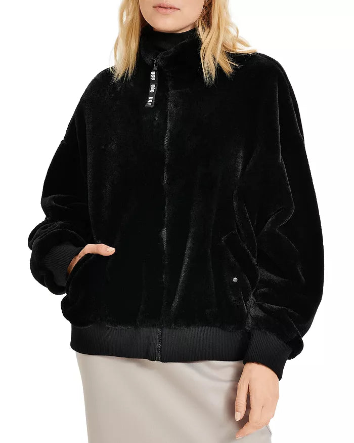 Laken Sherpa Jacket | Black