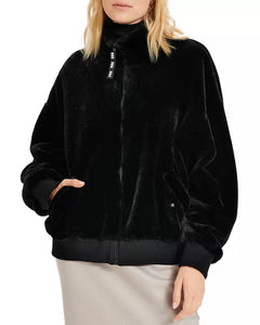 Laken Sherpa Jacket | Black