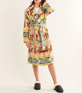 Pendleton Cotton Terry Velour Robe | Opal Springs Multi