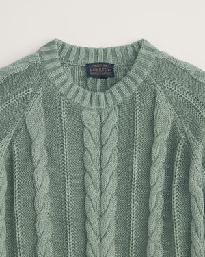 Cotton Cable Knit Sweater