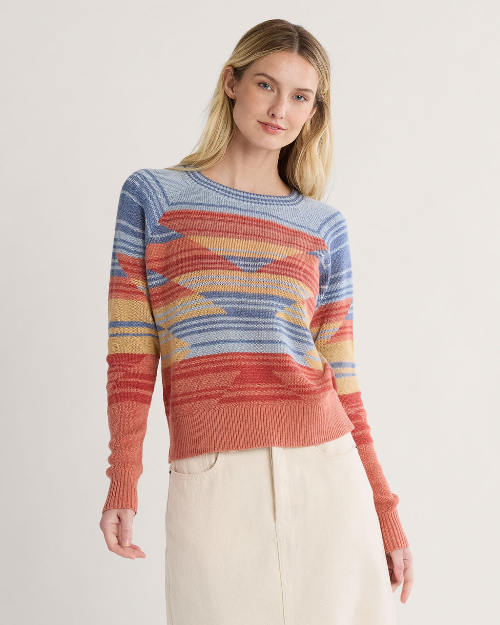 Pendleton Raglan Cotton Sweater