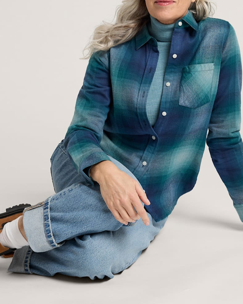 Relaxed Flannel Shirt