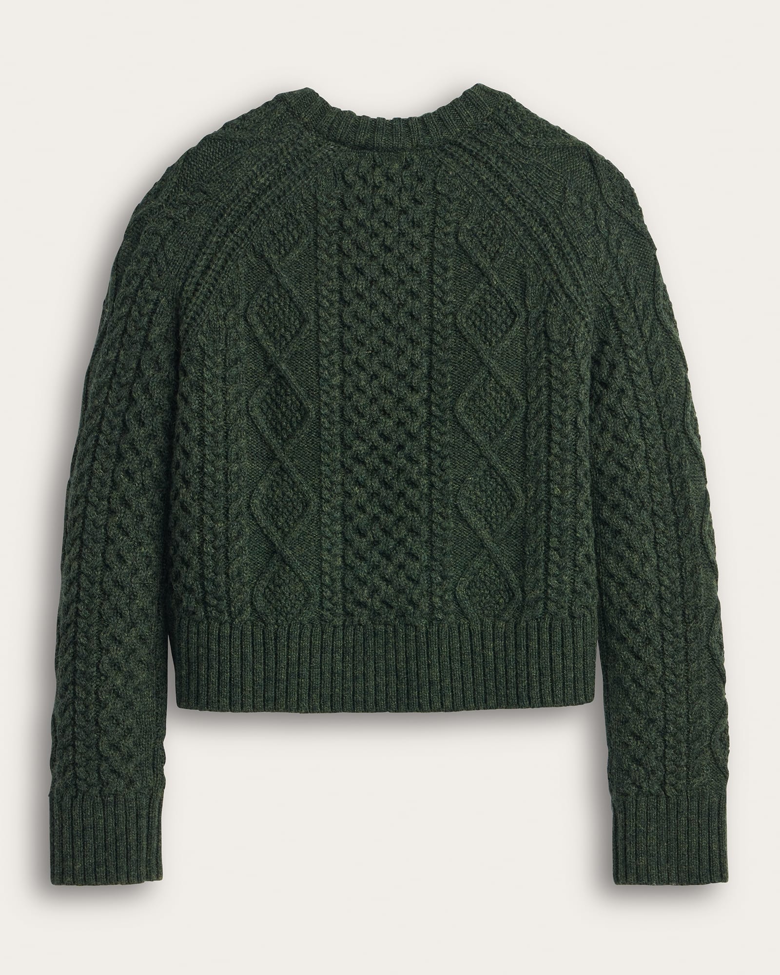 Women's Fisherman Wool Sweater