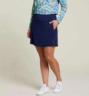 Four-Way Stretch Performance Skort | Deep Blue