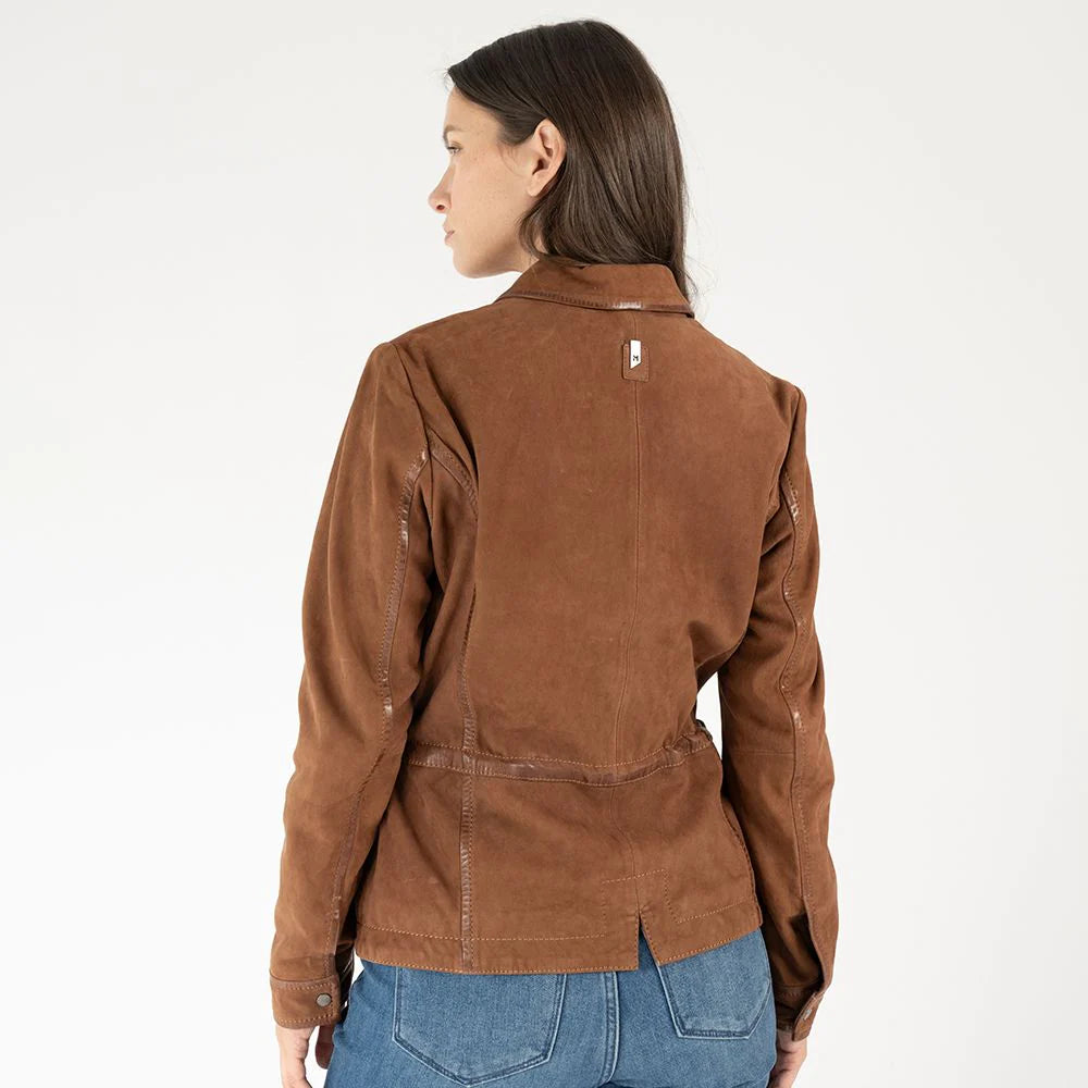 Amaly RF Leather Jacket