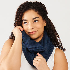100% Organic Cotton -  Sweater Infinity Scarf