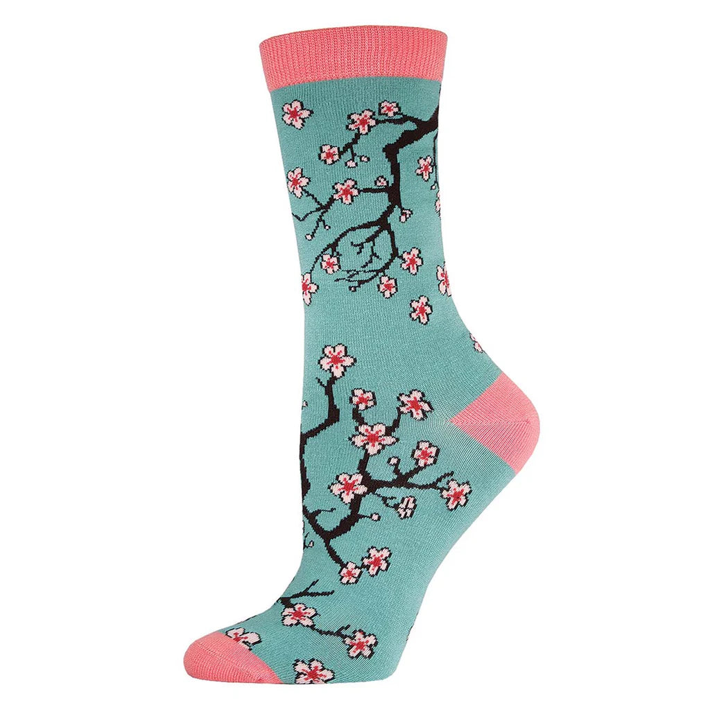 Bamboo Cherry Blossom Socks