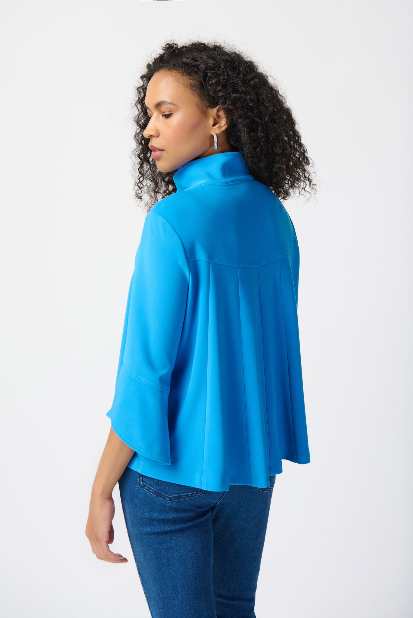 Classic Trapeze Jacket | French Blue