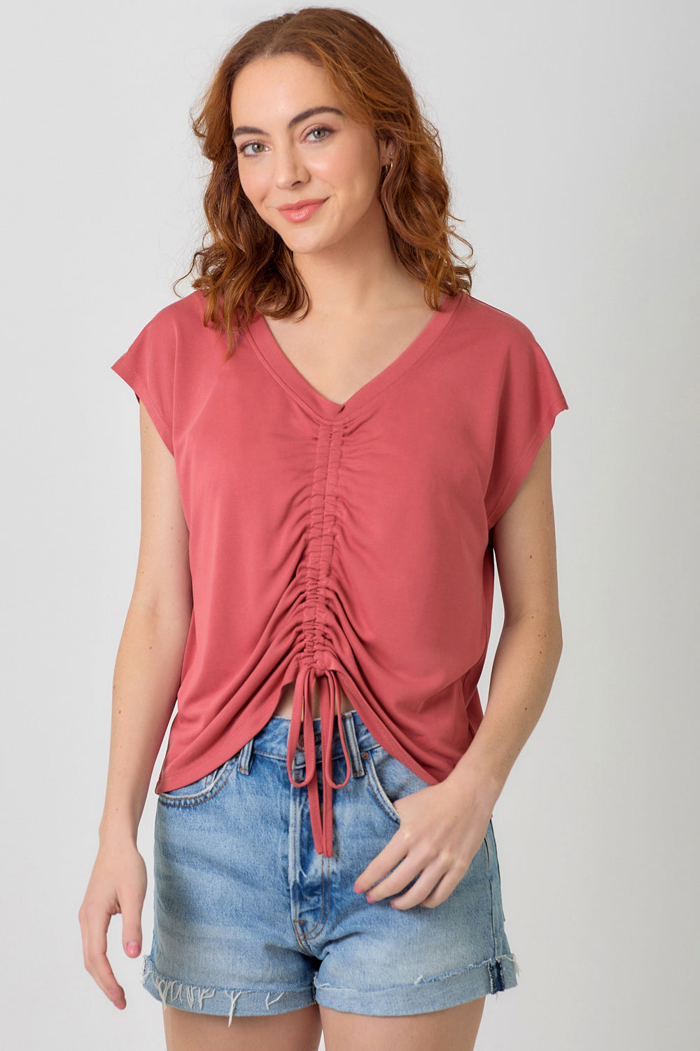 Front Ruche Modal Top