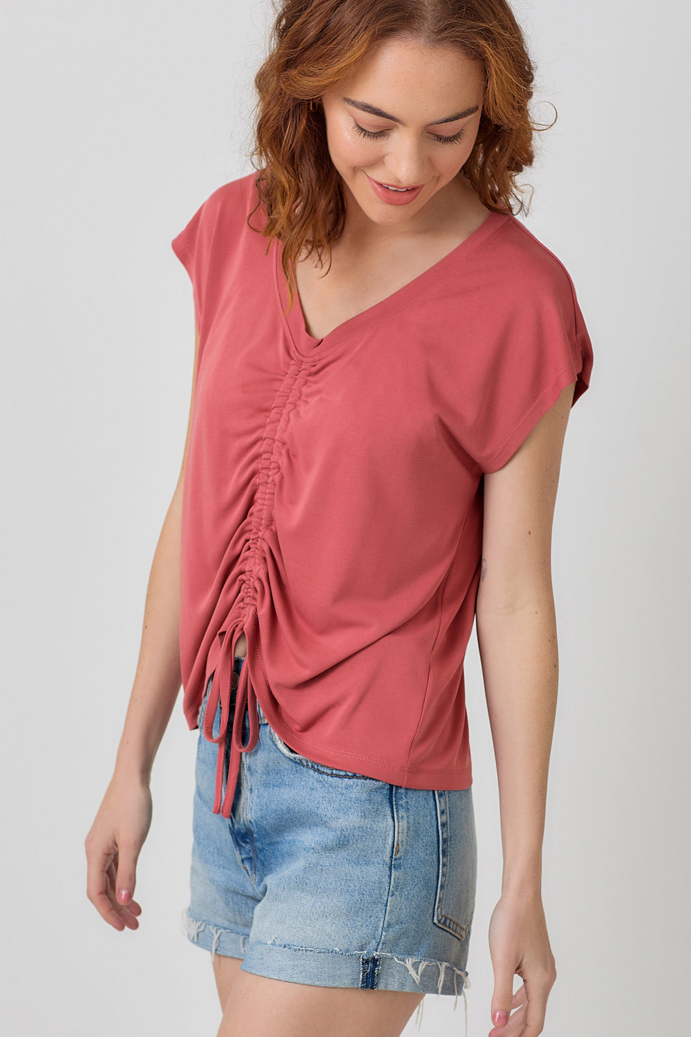 Front Ruche Modal Top