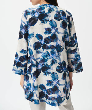 Floral Print Swing Jacket