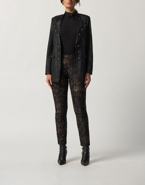 Animal Print Slim-Fit Pants | Animal