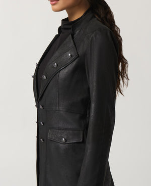 Suede Jacket | Black