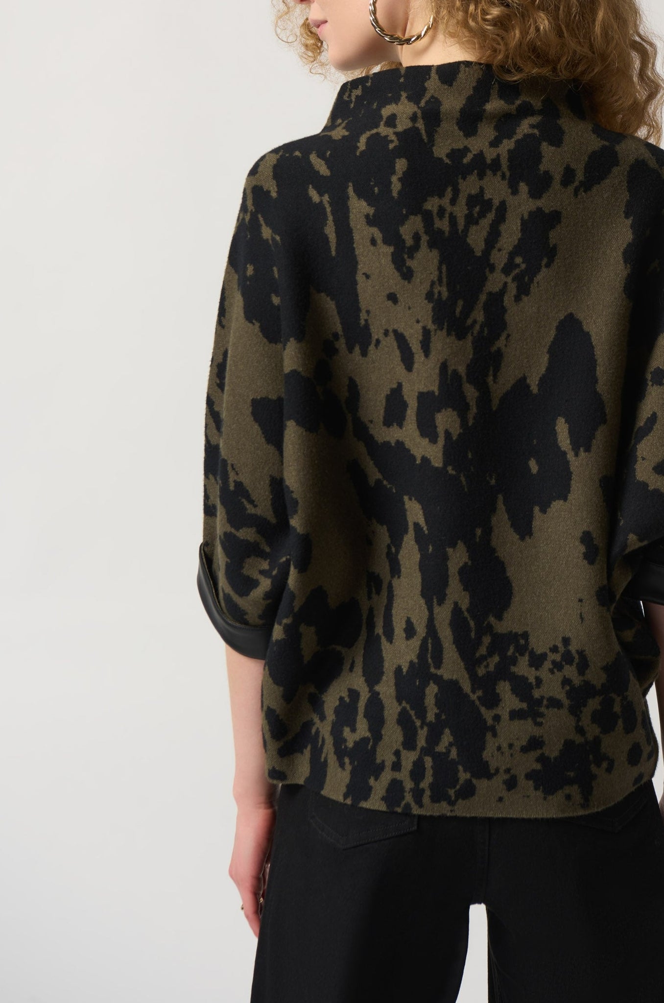 Animal Print Boxy Top