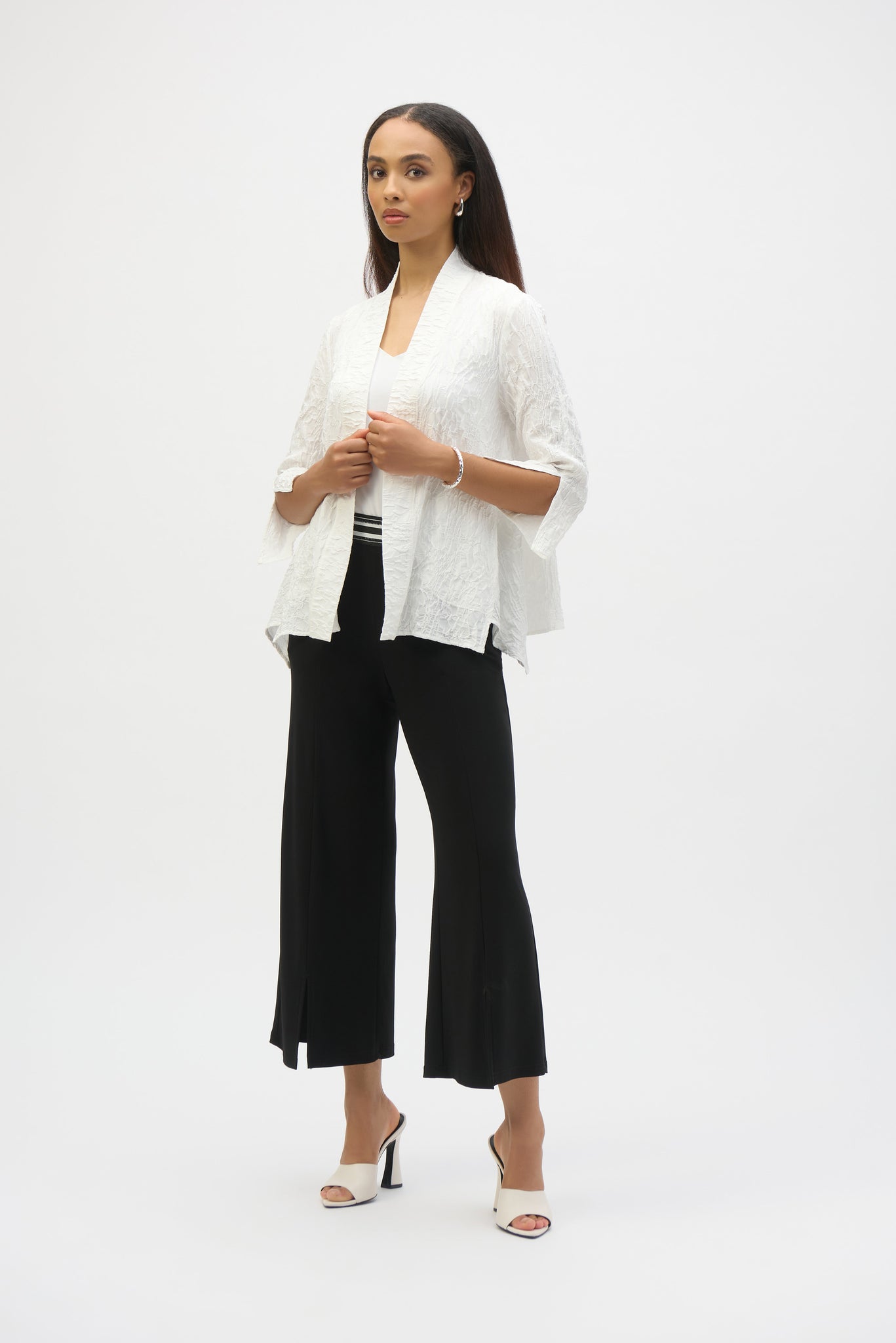 Jacquard Straight Cover-Up