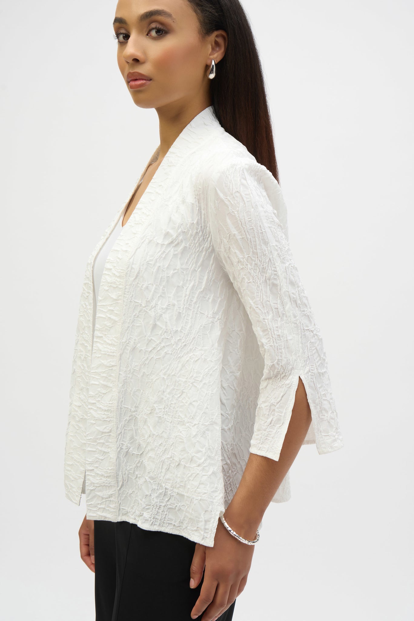 Jacquard Straight Cover-Up