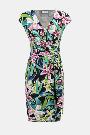Tropical Knit Sheath Dress