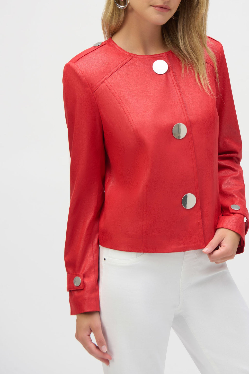 Faux Suede Boxy Jacket