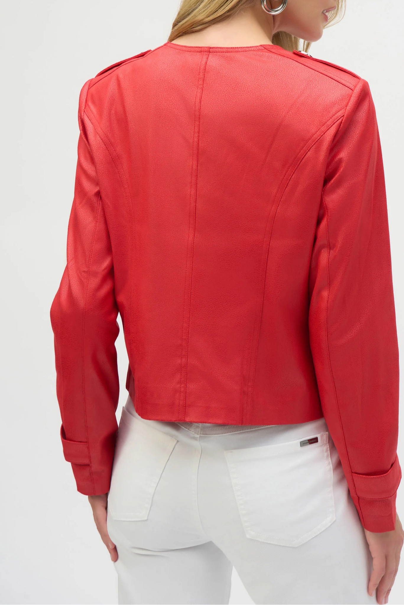 Faux Suede Boxy Jacket