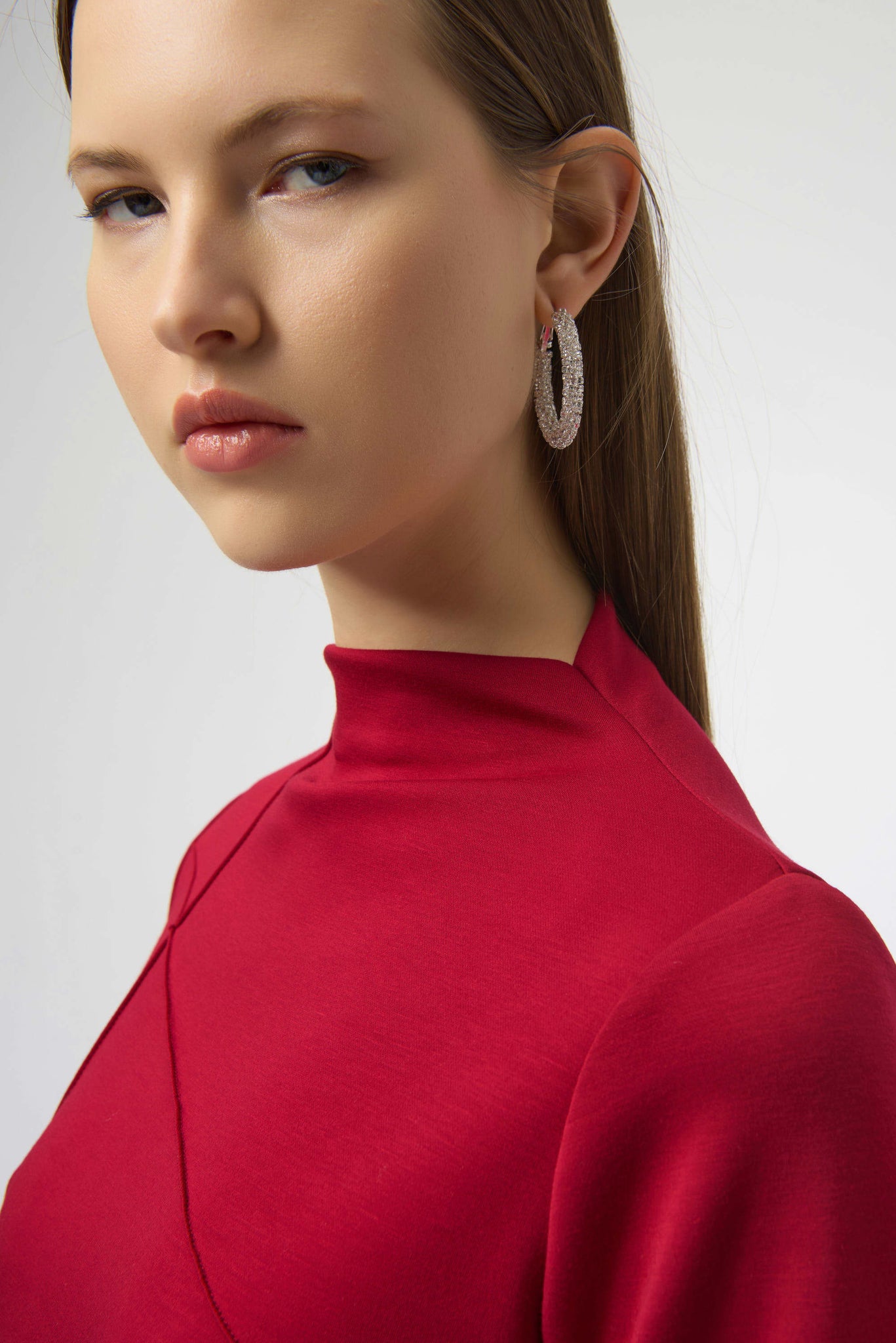 Scuba Jersey Straight Top