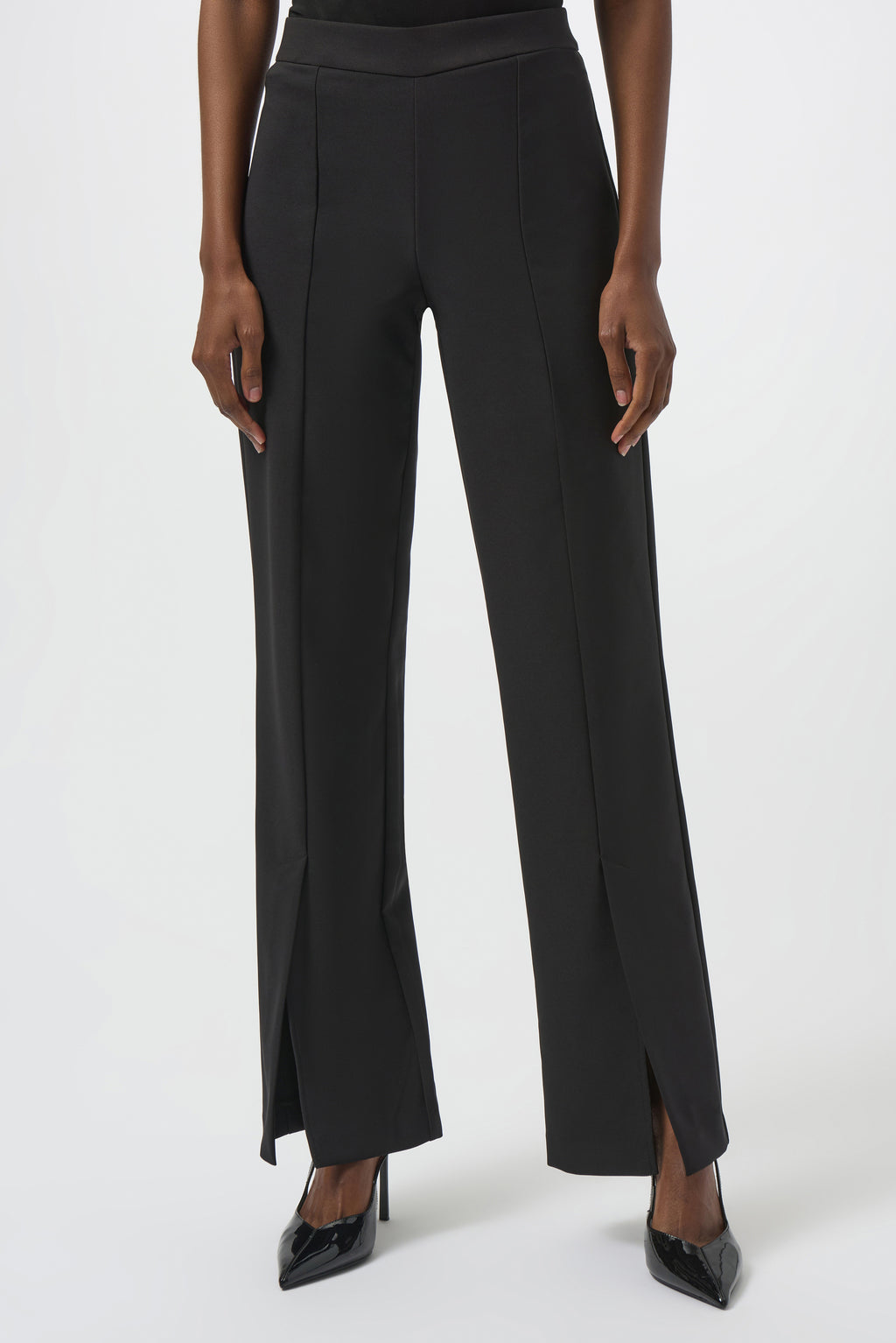 Lux Twill Straight Pull-On Pants