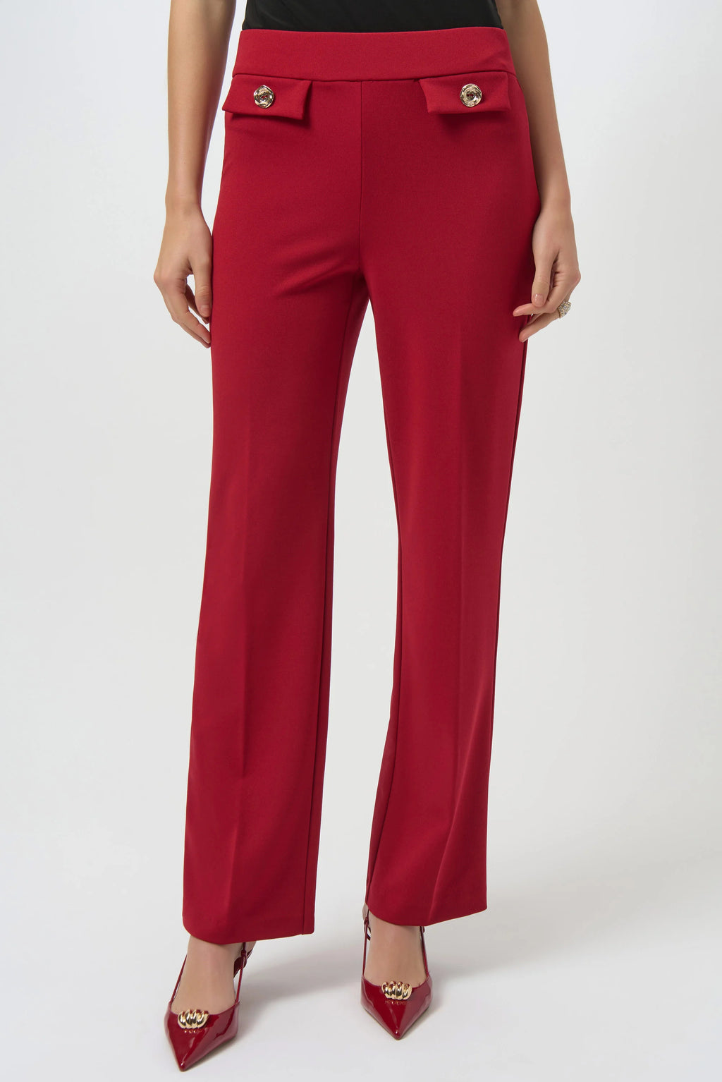 Scuba Crepe Wide Leg Pant