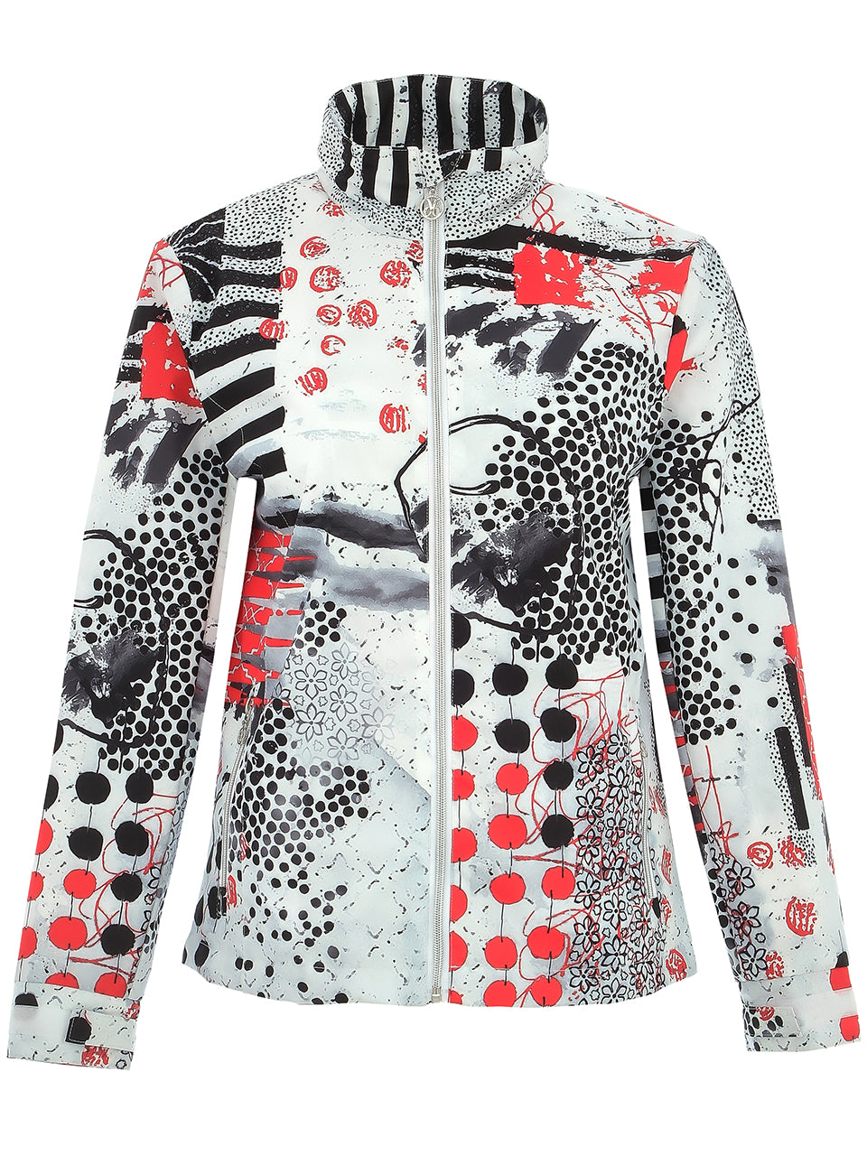 Patterned Rain Jacket