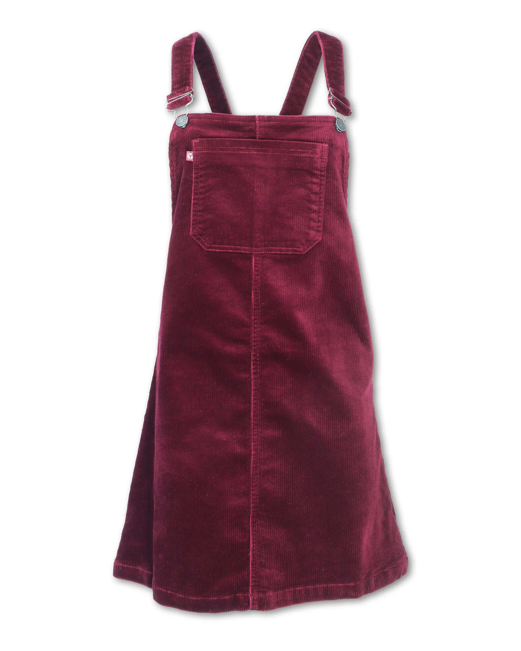 Stretch Corduroy Overall Dress