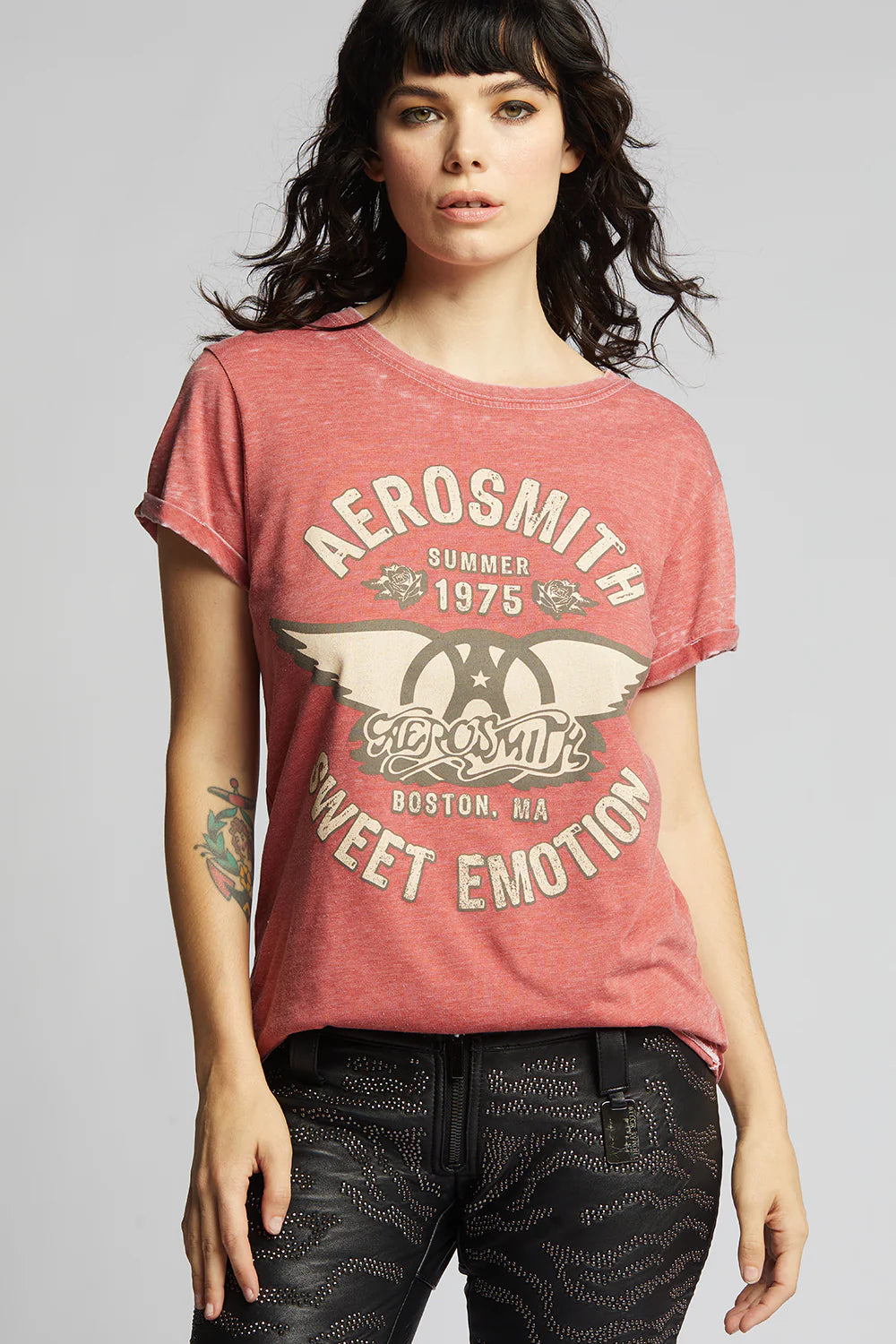 Aerosmith Sweet Emotion Vintage Inspired Band Tee