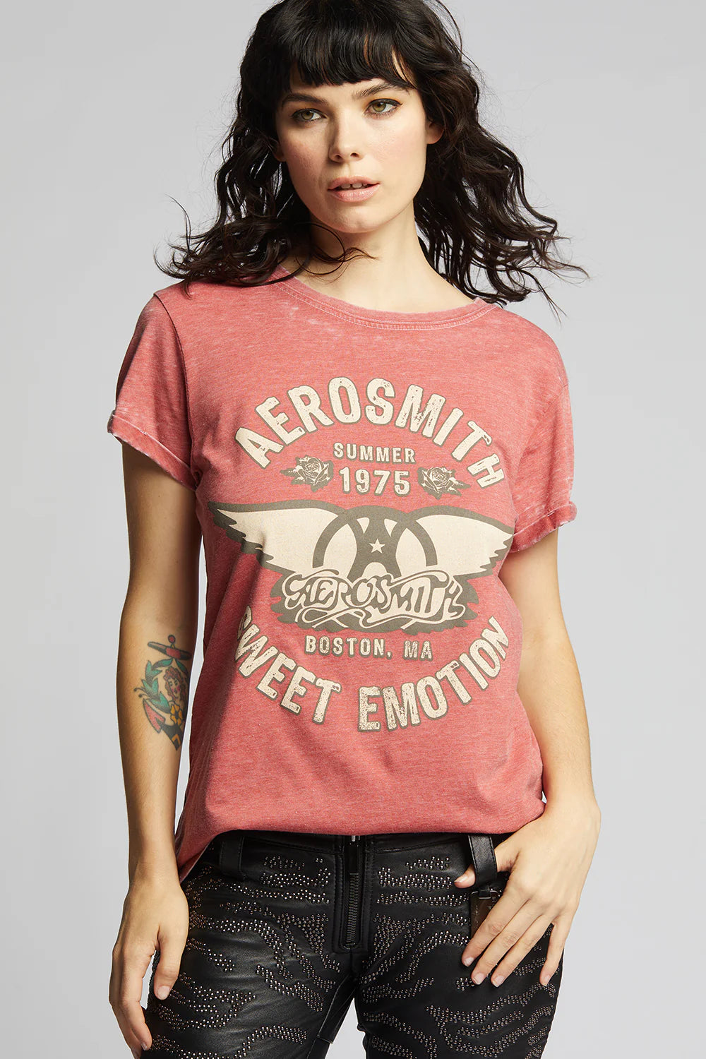 Aerosmith Sweet Emotion Vintage Inspired Band Tee