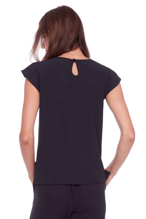 Vegan Silk Cap Sleeve Top
