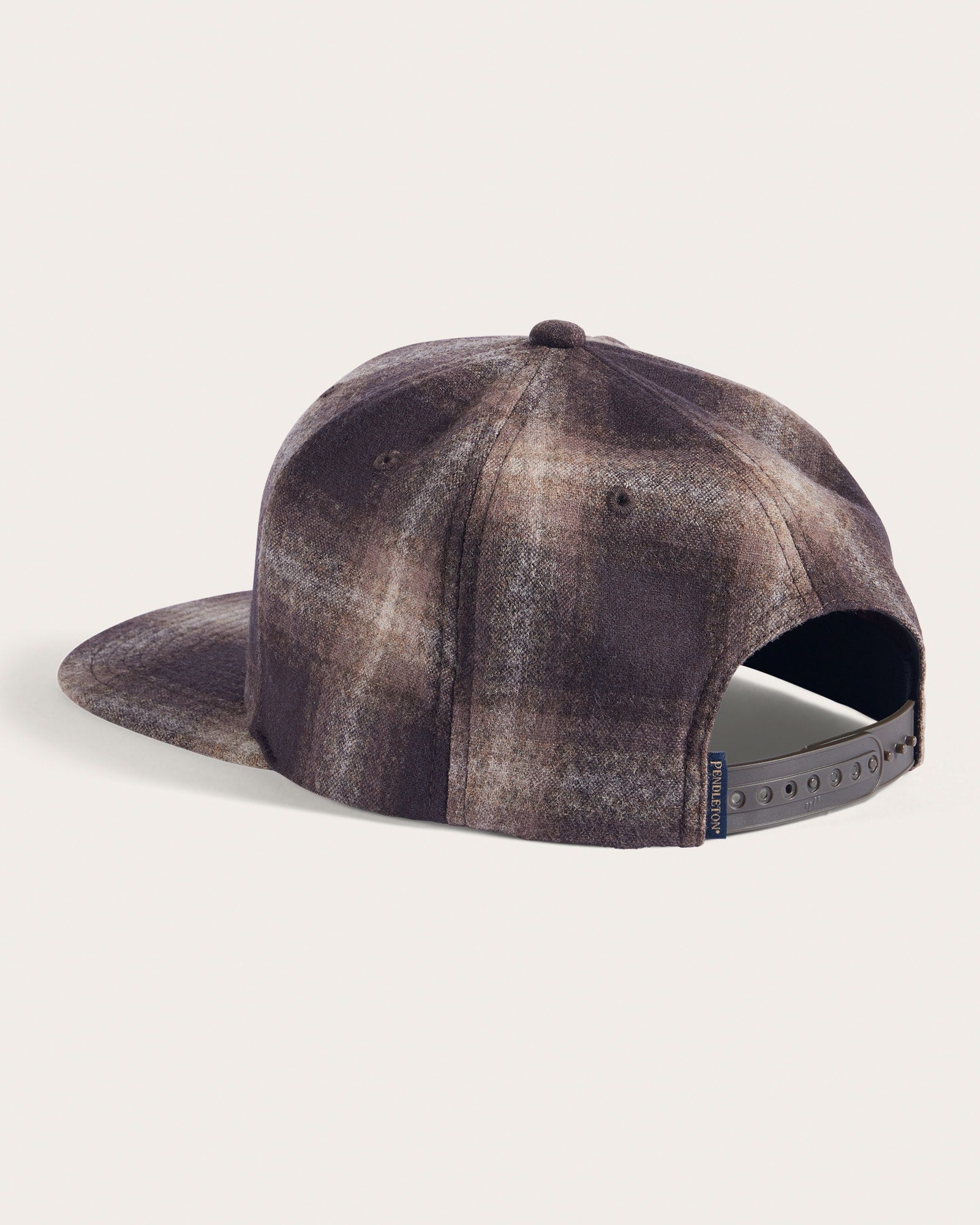 Pendleton Plaid Flat Brim Hat