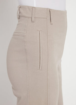 Payton Wide Leg Crop (26" Inseam) | French Beige