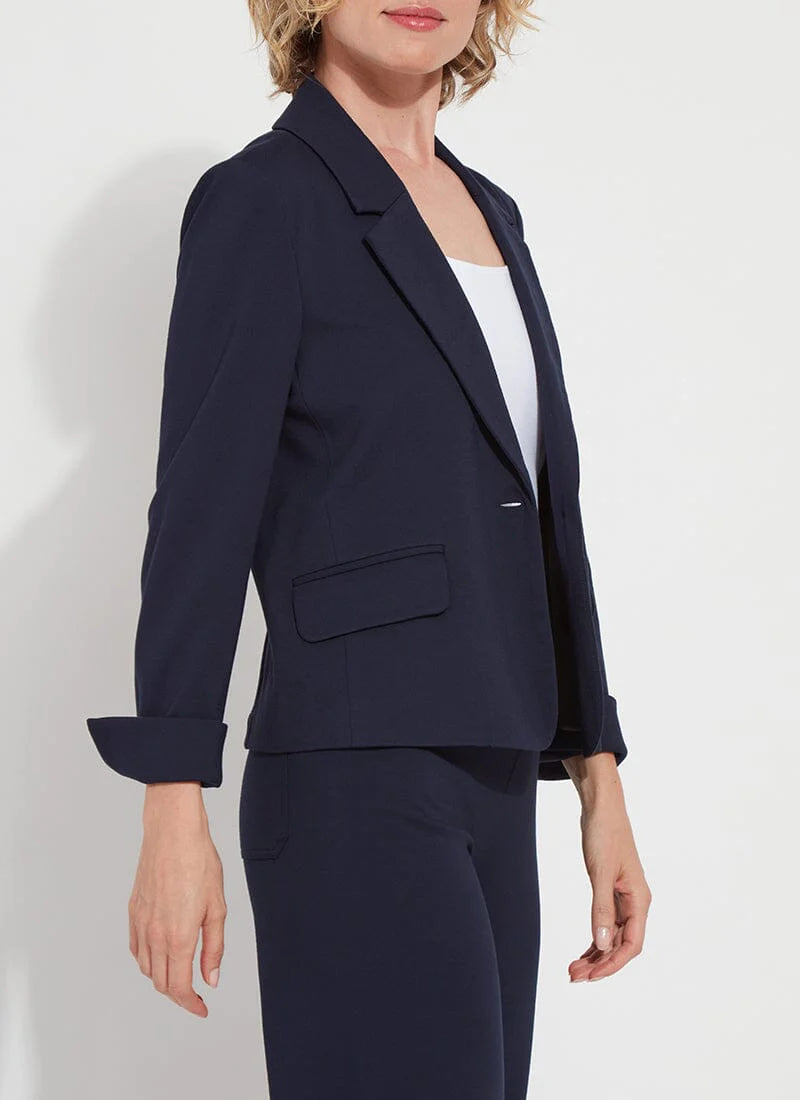 Raya Blazer | TRUE NAVY