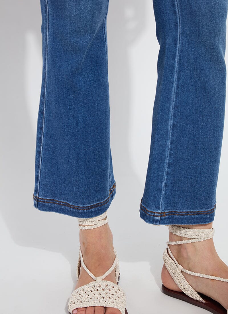 Jade Stretch Tencel Denim Flare (27" Inseam)