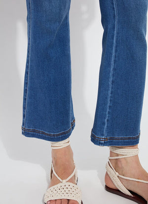 Jade Stretch Tencel Denim Flare (27" Inseam)