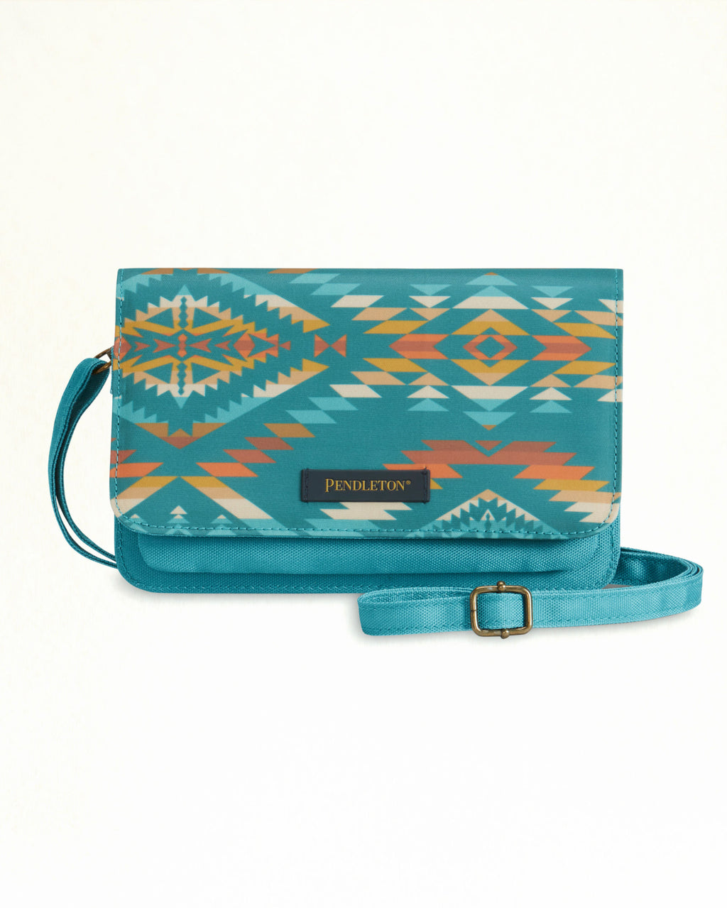 SUMMERLAND BRIGHT CANOPY CANVAS CROSSBODY WALLET