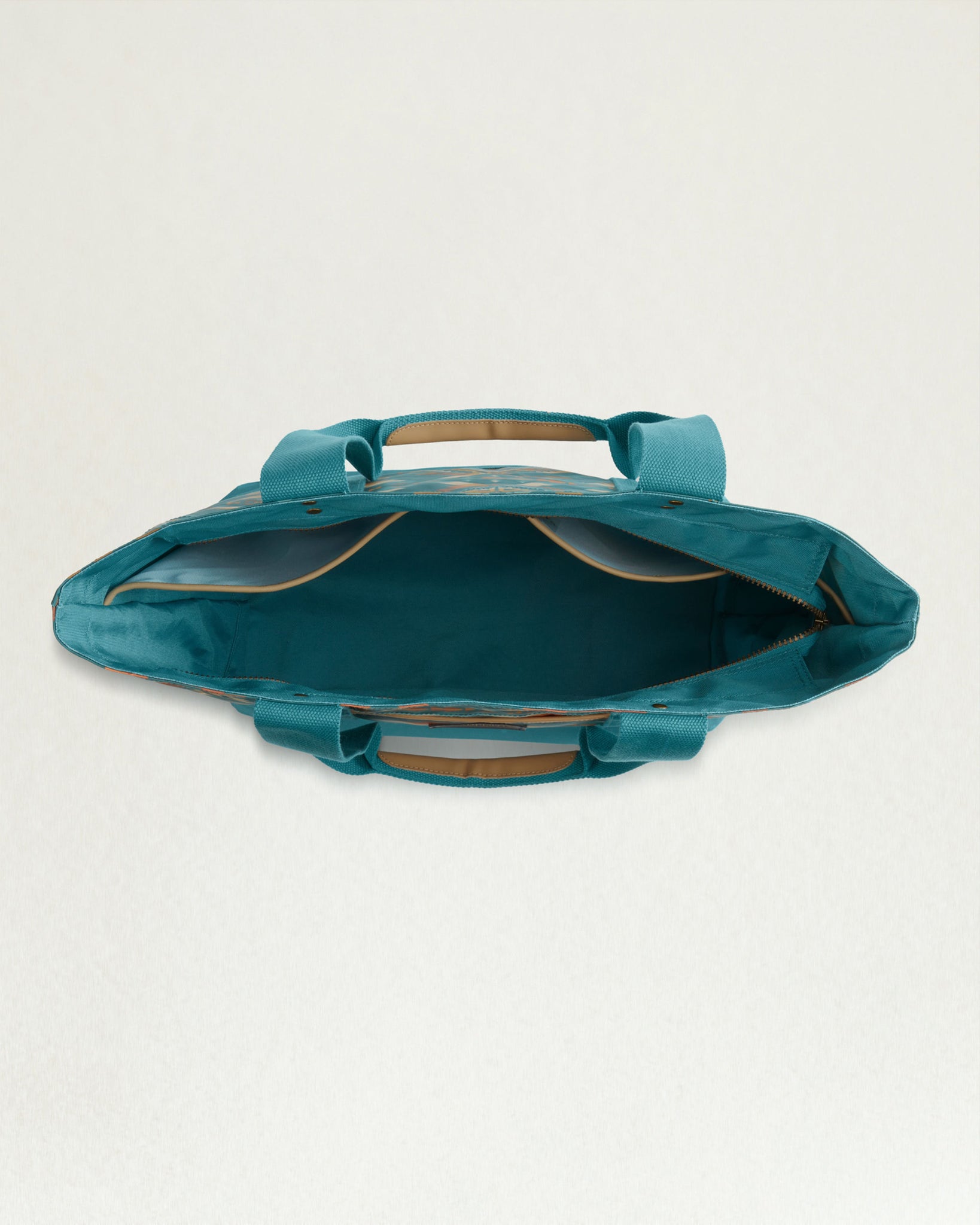 SUMMERLAND BRIGHT CANOPY CANVAS TOTE