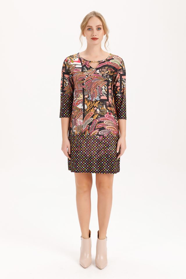 3/4 Sleeve Percy Dress