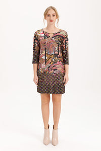 3/4 Sleeve Percy Dress