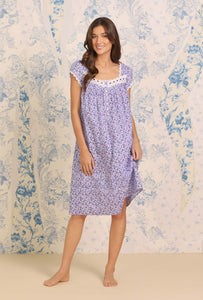 Joyful Garden Waltz Cotton Nightgown